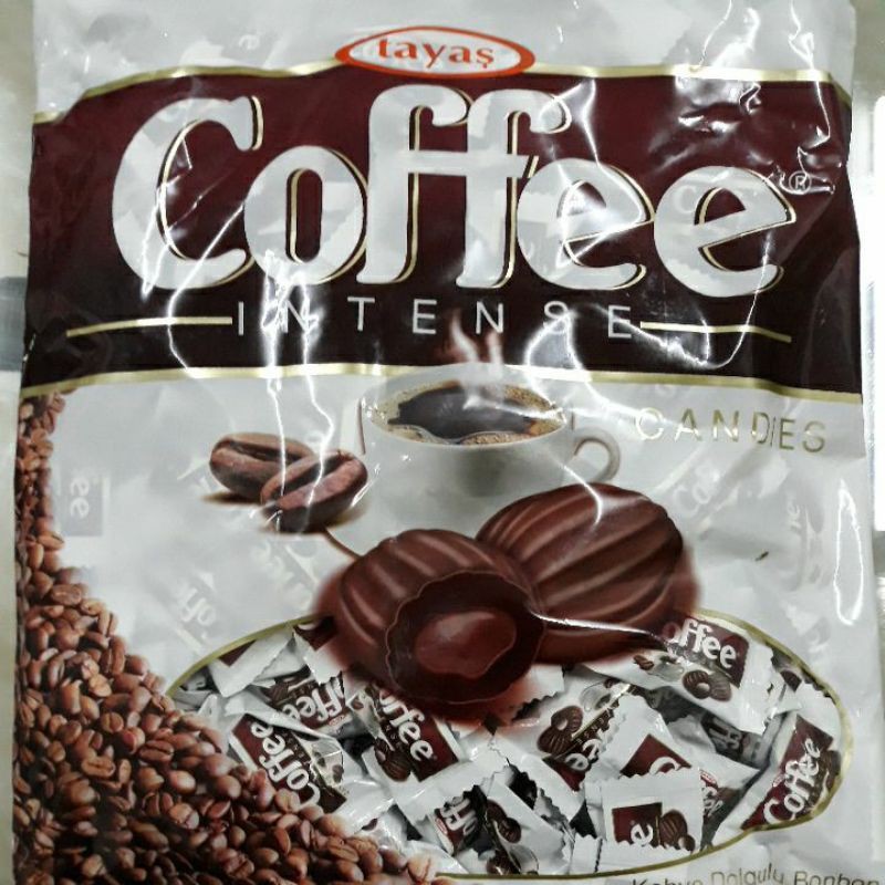 Gói kẹo multi fruit vị cà phê loại 1kg date 9/2024