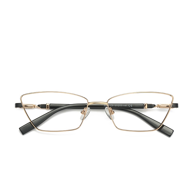 Mắt Kính Chống Bức Xạ Mắt Mèo Phong Cách Cổ Điển Chất Lượng Cao Dành Cho Nữ