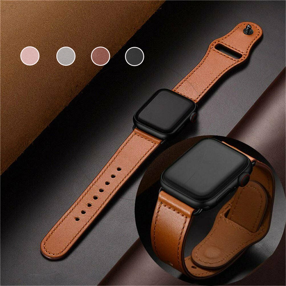 🔸MAGIC🔹 Luxury Precisely Women Man Jewelry Replacement Genuine Leather Watch band