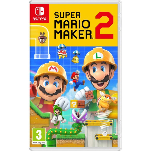 [Mã ELHAMS5 giảm 6% đơn 300K] Máy Nintendo Switch V2 TẶNG Super Mario Maker [Pin Lâu Hơn + 12 tháng bảo hành]
