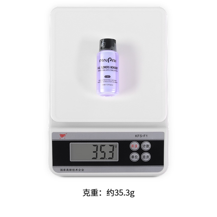 Nước lưu huỳnh đắp bột nặn hoa nail PinPai 40ml , Liquid đắp bột đính đá móng tay Yapas