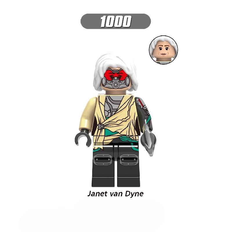 Đồ chơi khối xây dựng hạt nhỏ Đồ chơi lắp ráp Marvel minifigures mô hình nhân vật trong phim