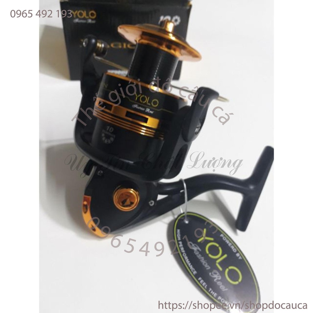 Bộ cần câu shimano 2 khúc máy yolo ms6000 tặng cước và khóa ( rẻ vô địch )