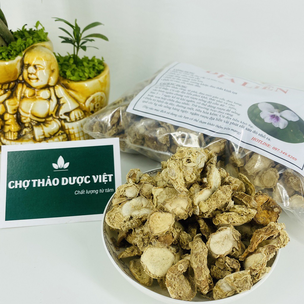 [Giá Sỉ] 1kg Địa Liền (Khô, Thơm, Sạch)