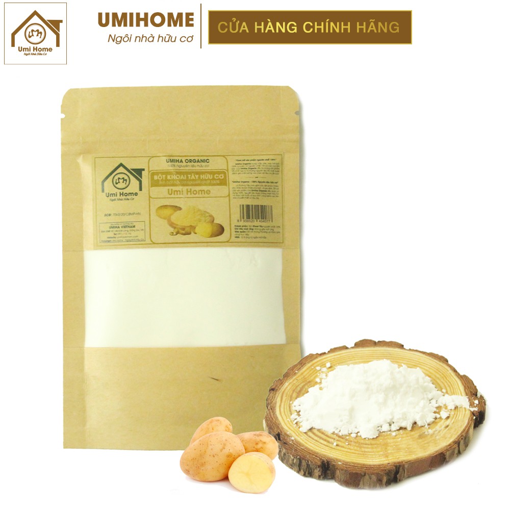 Bột Khoai Tây hữu cơ UMIHOME nguyên chất | Potato flour 100% Organic 35G