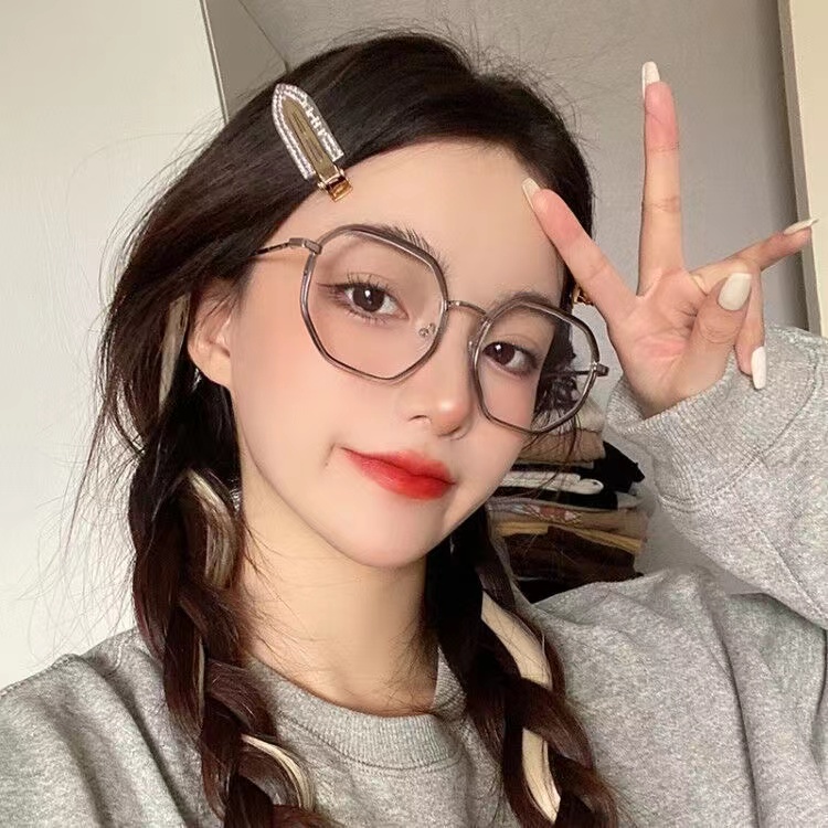 Kính mát IF YOU gọng nhựa trong suốt chống bức xạ thời trang cho nữ