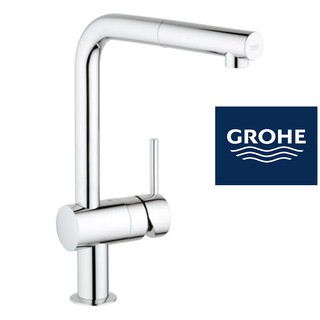 Vòi chậu rửa Grohe Minta  dây rút đầu vòi kéo dài