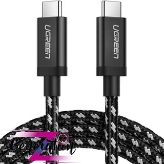 Cáp usb-c pd ugreen 50449 dây bọc dù hổ trợ truyền dữ liệu và sạc nhanh tối đa 60w