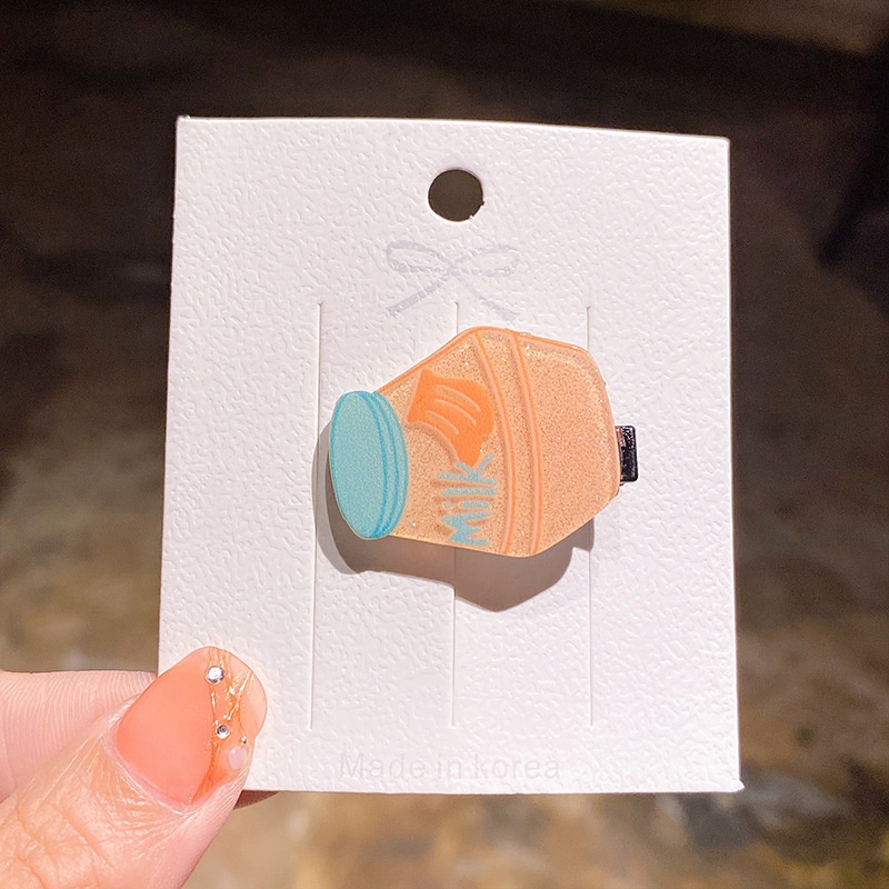 Kẹp tóc chai nước giải khát nhiều màu