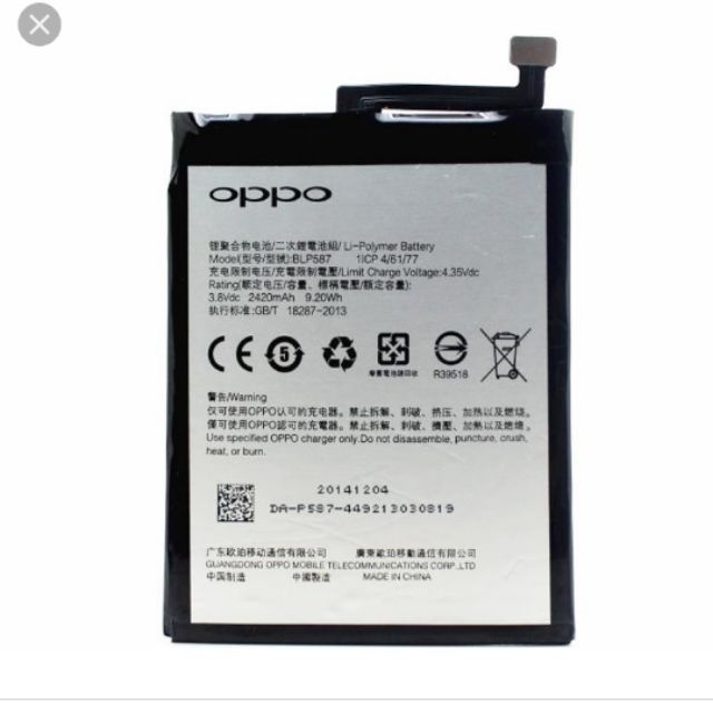 Pin oppo blp 587