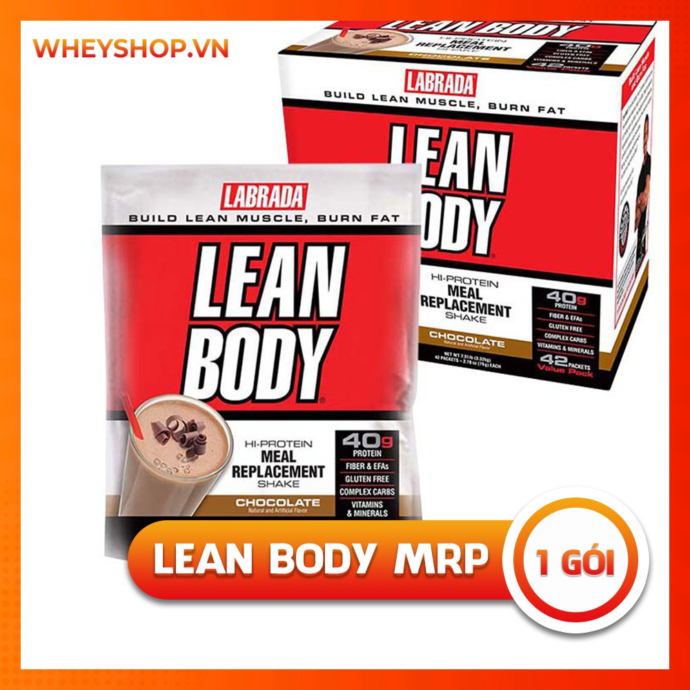 [GIÁ RẺ] Bữa Ăn Phụ Thay Thế LeanBody (79g) - Tăng Cơ Giảm Mỡ