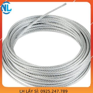Dây cáp INOX 304 phi 4 [ 4mm ] cáp thép giá sỉ THÁI BÌNH VINA