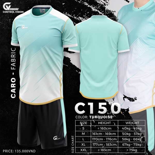 Bộ Quần Áo Thể Thao Bóng Đá Riki CV C150 Cao Cấp, Sản Phẩm Mới Nhất 2022