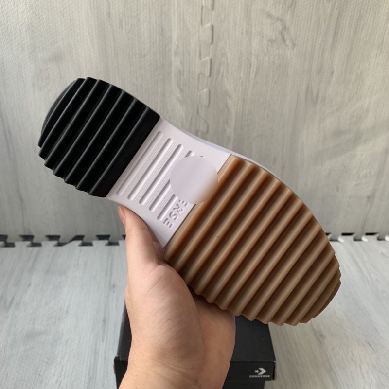 (Loli Store) Giày Cvs x JW Anderson Run Star Hike - Trắng- Thấp cổ - Chất lượng tiêu chuẩn