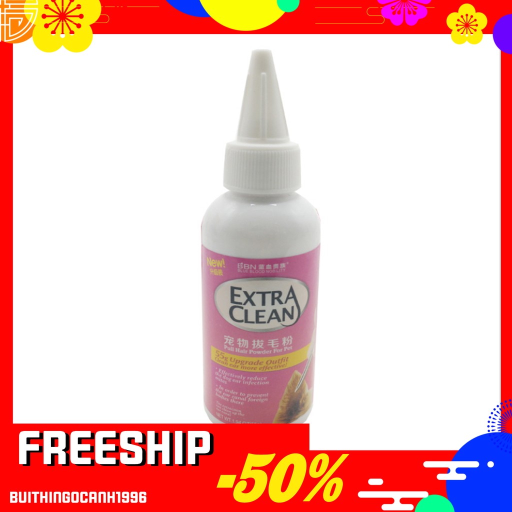 BỘT NHỔ LÔNG TAI EXTRA CLEAN HỒNG