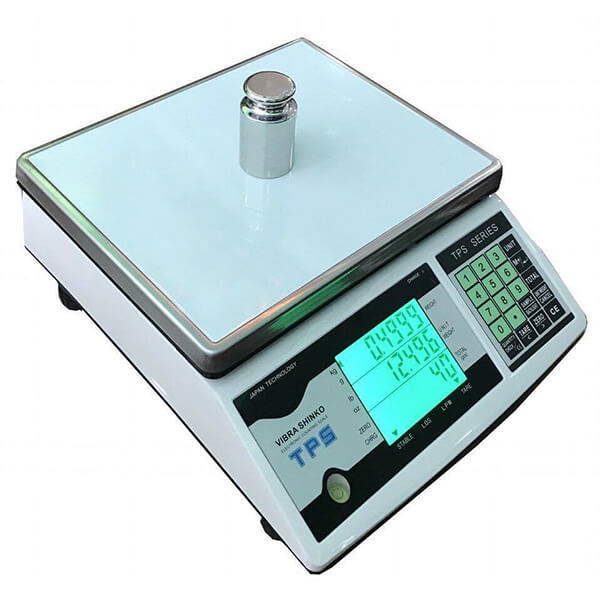Cân điện tử đếm số lượng 30kg 15kg 10kg 6kg 5kg 3kg 1kg VIBRA TPS JAPAN Siêu chính xác - Độ bền cao