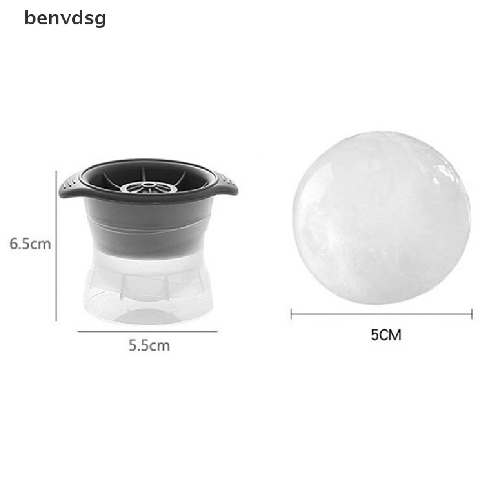 Khuôn silicone làm đá viên hình tròn DIY đẹp mắt