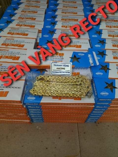 NHÔNG SÊN DĨA R15V3/MT15/XSR 155/FZ 155 SÊN vàng RECTO 10ly 46T 47T 48T 49T 50T nhông 13T 14T 15T 16T