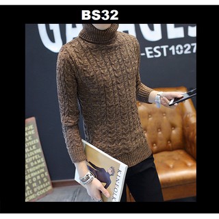 Áo len nam cổ lọ dày BS32