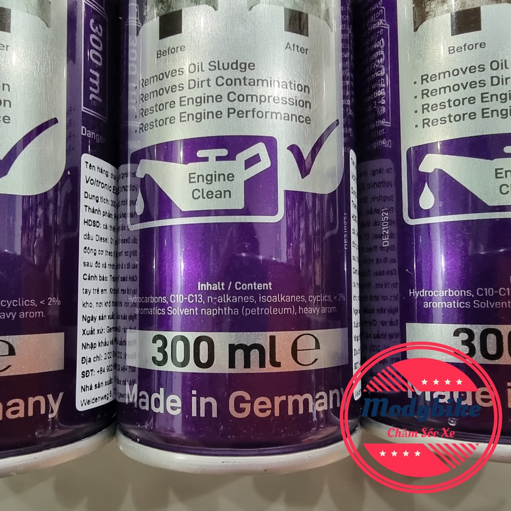 Xúc rửa động cơ Voltronic E20 Engine Flush