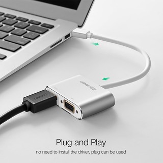 Cáp Mini DisplayPort ra HDMI + VGA Cao Cấp UGREEN