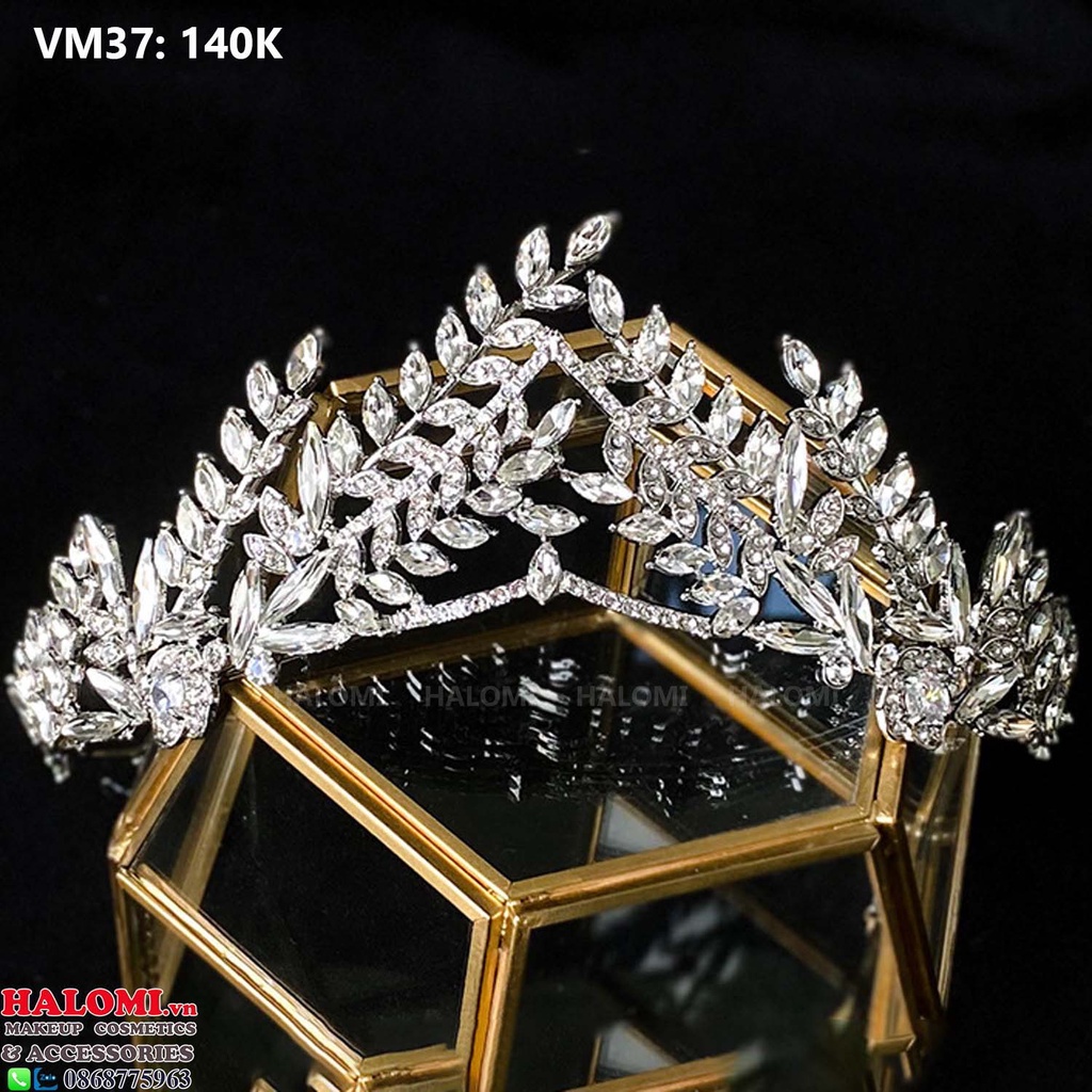 Vương miện cô dâu các mã sang chảnh