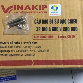 Cầu dao 3 pha đảo chiều 100A/600v Vinakip