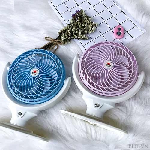 QUẠT SẠC ĐỂ BÀN TÍCH ĐIỆN JR-5566 - FULL BOX