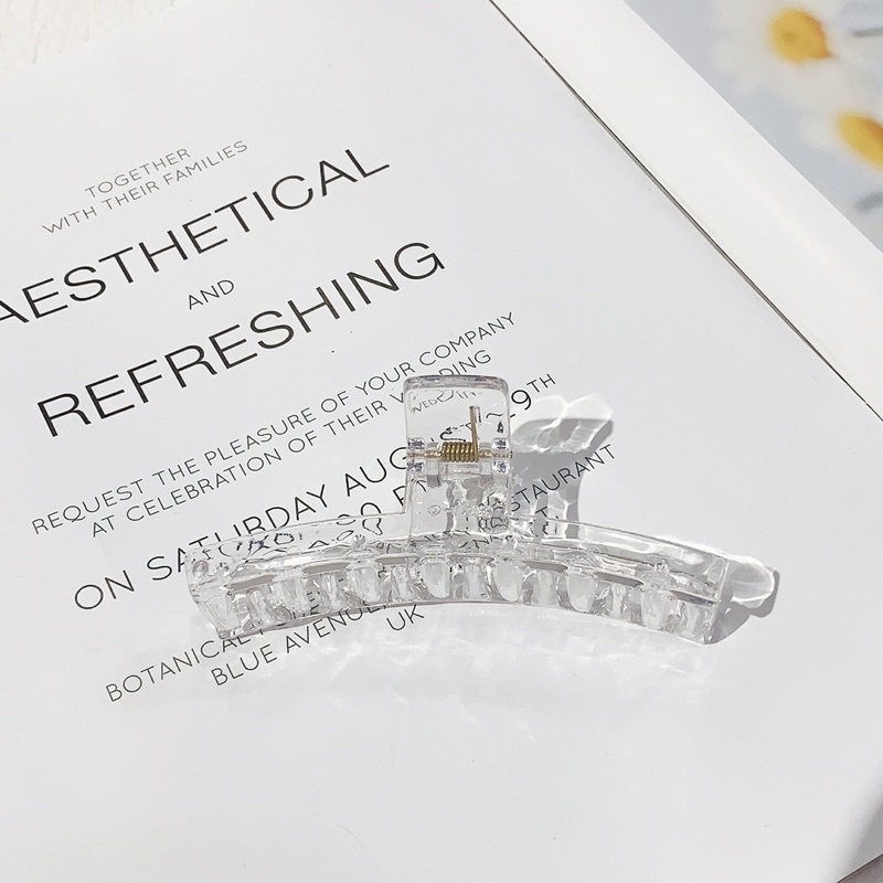 Kẹp Tóc Càng Cua Phong Cách Đơn Giản