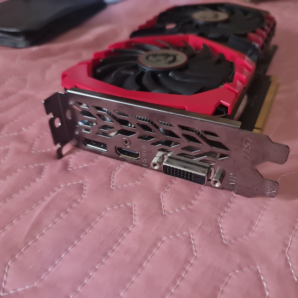 Card đồ họa MSI GeForce GTX 1050Ti Gaming X 4GB DDR5 128bit - Hàng đẹp như mới