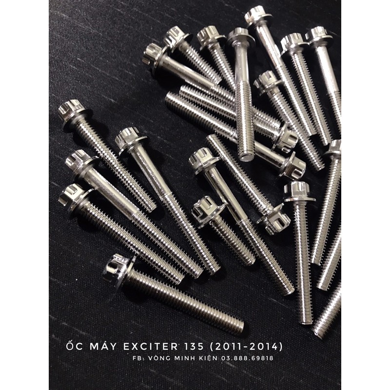 Ốc salaya full lốc máy exciter 135 đời 2011 đến 2014