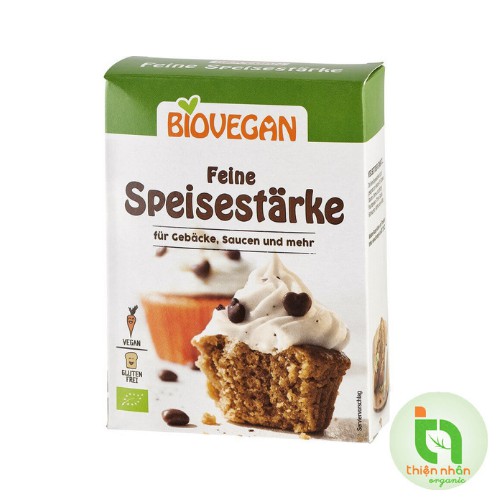 Tinh bột bắp hữu cơ Biovegan 250g