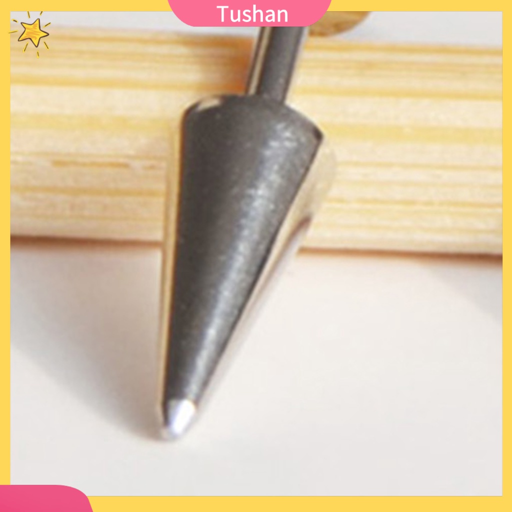 Khuyên tai nam nữ dạng đinh tán bằng thép không gỉ cá tính