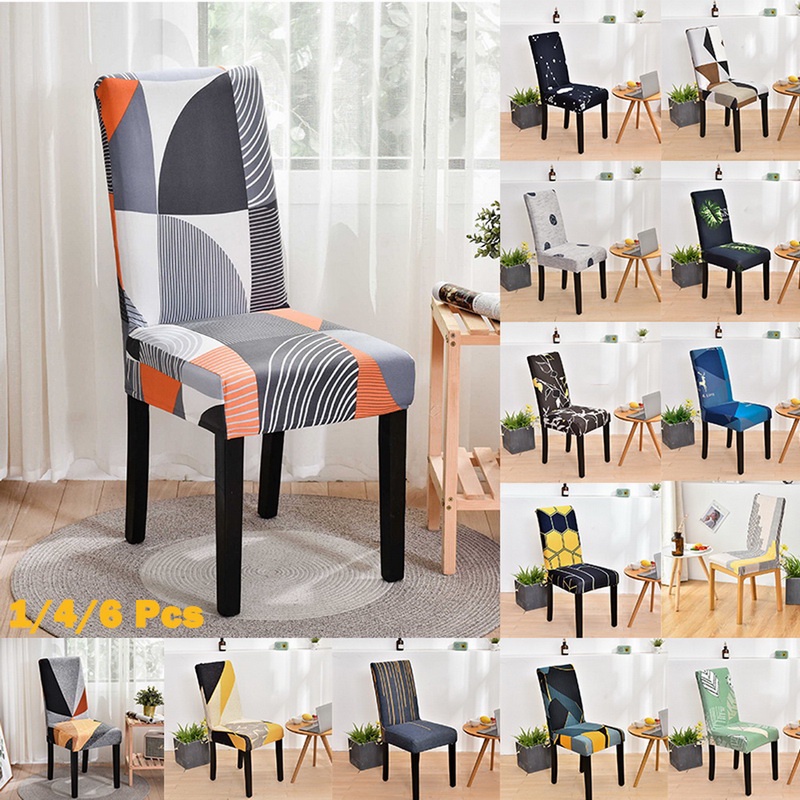 Vỏ Bọc Ghế Dệt Kim Co Giãn Cao Chống Bẩn Tháo Rời Được Dành Cho Trang Trí Nhà Cửa / Tiệc Cưới