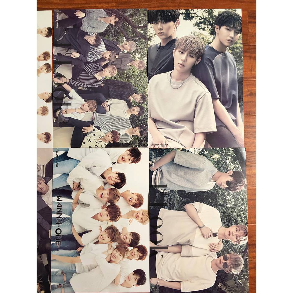 Combo photobook mới nhất của Wanna one