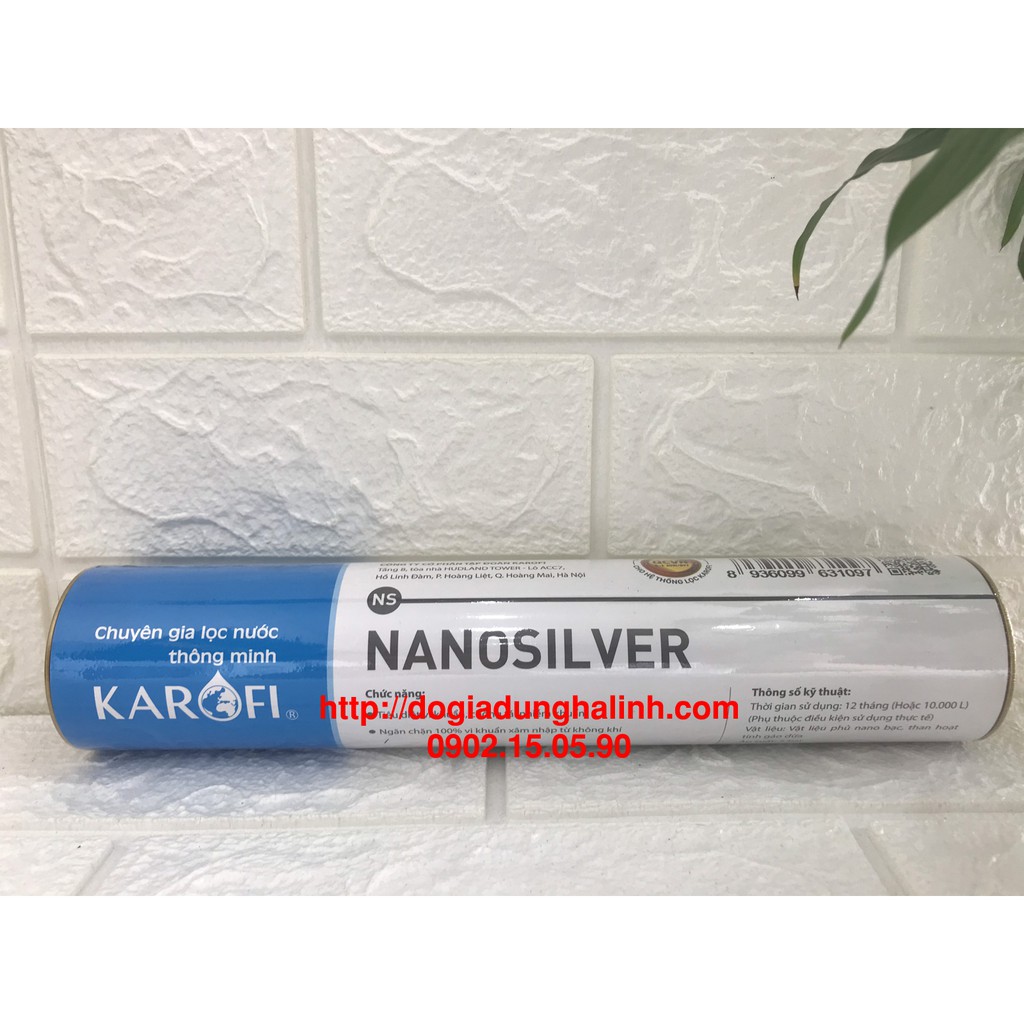 Lõi lọc nước số 9 Karofi Nano Silver