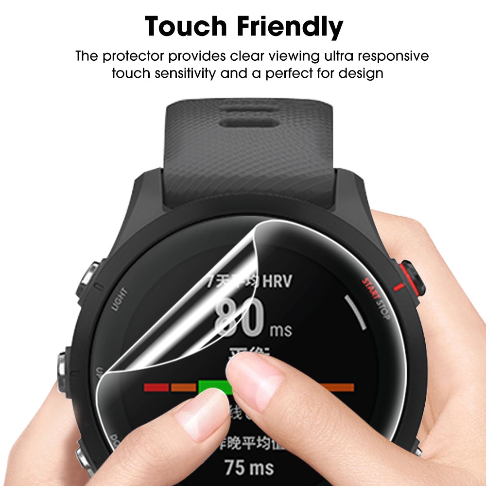 Miếng Dán Màn Hình Chống Trầy Cho Đồng Hồ Thông Minh Garmin Forerunner255