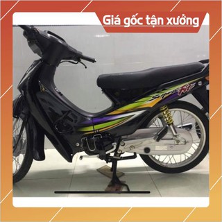 Ten rời xe wave đời đầu supra fit dán xe đen