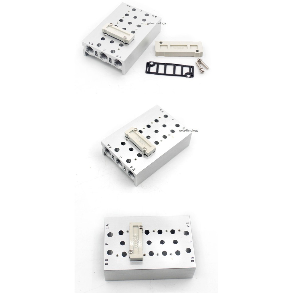 Nắp bịt cho đế van SS5Y5 và SS5Y3 SS5Y7 cho dòng van SY5000 và SY3000 SY7000 Nắp bịt đế van SS5Y5 và SS5Y3 SS5Y7