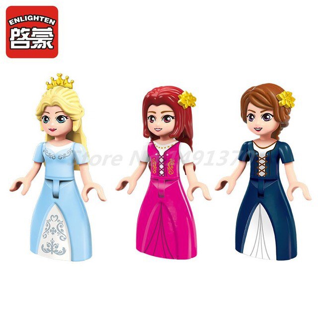 [Giá cực sốc] - Đồ chơi  Lego princess Leah 2608 - thư viện trong cung