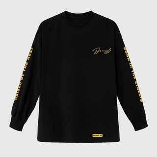 Grimm DC Áo tay dài Da Rizzle // Black