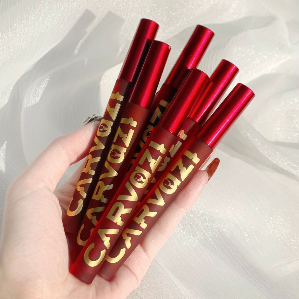 Son kem CVZ vỏ đỏ màu sắc tươi mới đủ màu Y5