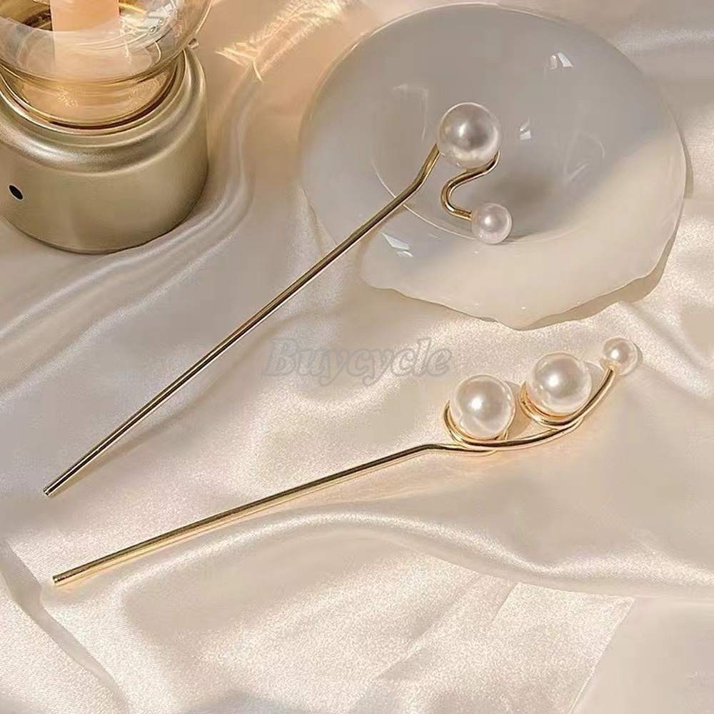 Kẹp Tóc Đính Ngọc Trai Sang Trọng Cho Nữ