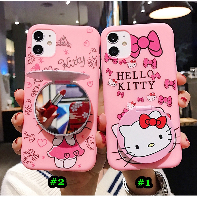 Ốp điện thoại họa tiết Hello Kitty cho IPHONE 6 6S 7 8 PLUS X XS MAX XR 11 11 PRO MAX