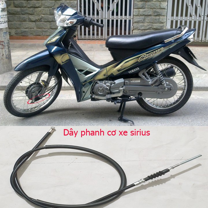 Dây thắng trước - Dây Công tơ mét xe SIRIUS YAMAHA xe Phanh CƠ