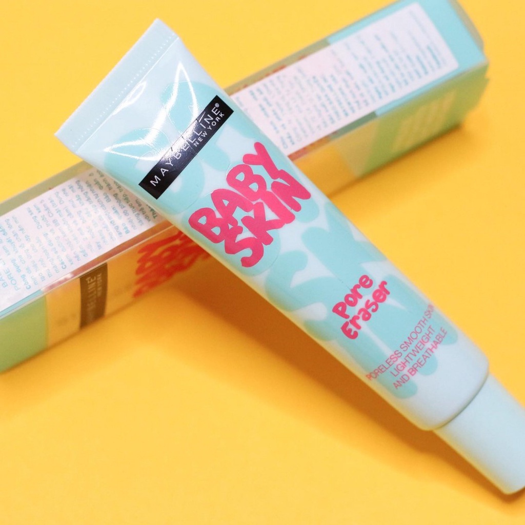 Kem Lót Làm Mịn Da, Che Khuyết Điểm, Se Khít Lỗ Chân Lông Maybelline Baby Skin Pore Eraser 22ml