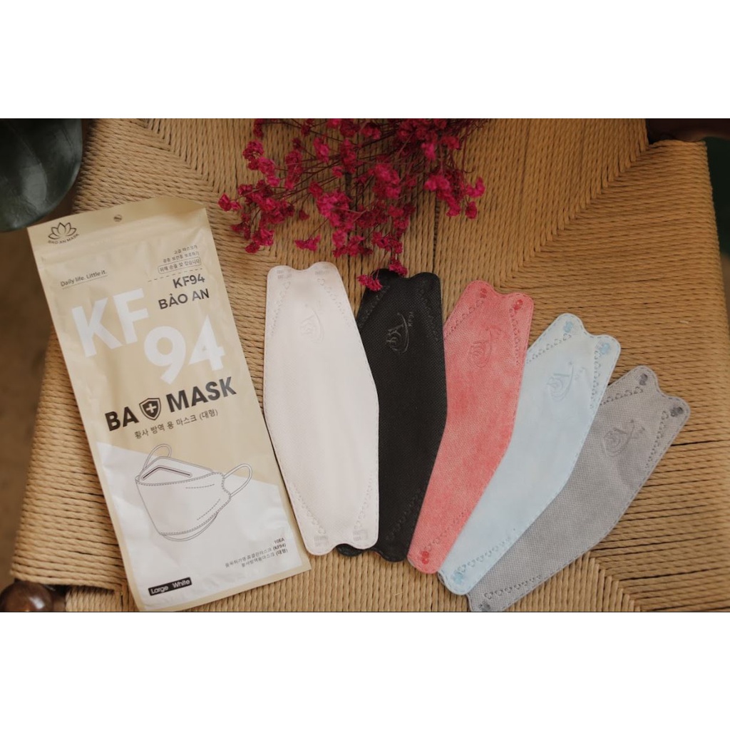 Khẩu trang kháng khuẩn 4 lớp KF94 Hàn Quốc UNIMASK chống bụi mịn