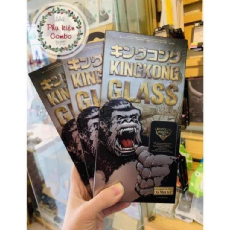 Kính cường lực KingKong CHÍNH HÃNG Full Màn từ IP7+/8+ đến IP11 Pro Max