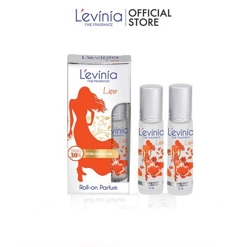 Combo 2 Nước Hoa Cao Cấp Dạng Lăn L'evinia Hương Luxe 9ml