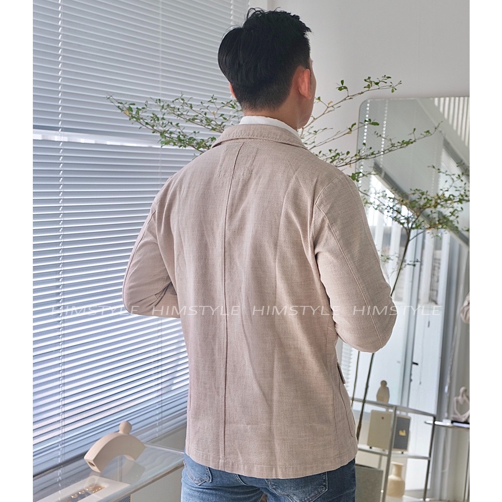 ÁO KHOÁC BLAZER LINEN NAM CỰC HOT